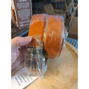 Falari Men Women Unisex Genuine Leather Ratchet Belt Brushed Nickel Buckle